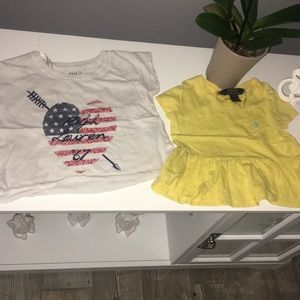Polo Ralph Lauren shirts size 2T